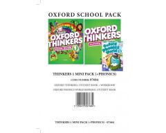 Oxford Thinkers 1 Mini Pack -07684 (Sb+Wb+Phonics 1)