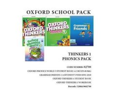 OXFORD THINKERS 1 PHONICS P. (Student's Book &#43; Workbook &#43; GRAMMAR Friends 1&#43; OXFORD PHONICS WORLD STUDENT'S BOOK 3)-02788