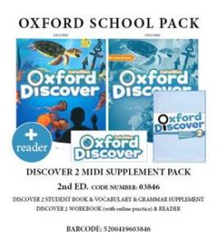 Oxford Discover 2 (2nd Edition) MIDI SUPPL. PACK (Student's Book&#43;Workbook & online practice.&#43; vocabulary & Grammar) - 03846