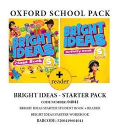 BRIGHT IDEAS STARTER PACK (Studen't Book &#43; Workbook &#43; Reader) - 04041