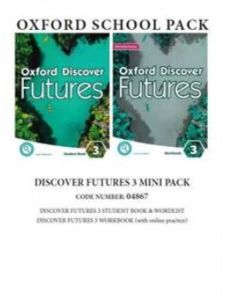 OXFORD DISCOVER FUTURES 3 MINI PACK (Student's Book&#43; Workbook (&#43;ONLINE) &#43;Wordlist) - 04867