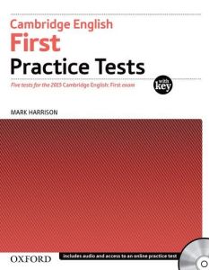 CAMBRIDGE ENGLISH FIRST PRACTICE TESTS STUDENT'S BOOK (&#43; CD) (&#43; KEY)  (NEW 2014)