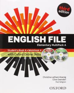 ENGLISH FILE 3RD EDITION ELEMENTARY MULTI PACK A (&#43; iTUTOR &#43; iCHECKER &#43;ONLINE SKILLS)