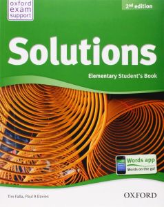 SOLUTIONS ELEMENTARY STUDENT'S BOOK 2ND EDITION