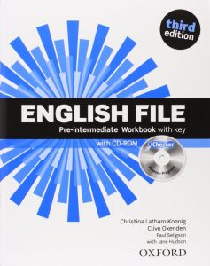 ENGLISH FILE 3RD EDITION PRE-INTERMEDIATE WORKBOOK WITH KEY (&#43; iCHECKER)