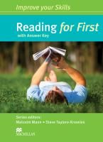 IMPROVE YOUR SKILLS FOR FIRST READING STUDENT'S BOOK WITH KEY