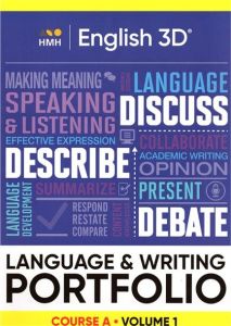 English 3D Course A Volume 1 Language & Writing Portfolio (Student consumable)