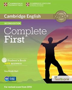 COMPLETE FIRST STUDENT'S BOOK (&#43; CD-ROM) (&#43;TESTBANK) WITH ANSWERS 2ND  EDITION