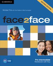 FACE 2 FACE PRE-INTERMEDIATE  WORKBOOK  WITH KEY ( 2ND EDITION )