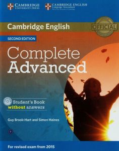 COMPLETE ADVANCED STUDENT'S BOOK (&#43; CD-ROM) WITHOUT ANSWERS 2ND  EDITION