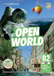 Open World B2 First (FCE) Student's Book Pack (Student's Book without Answers, Online Practice, Workbook without Answers with Audio Download & Class Audio)