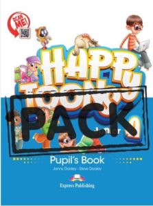 Happy Toons Junior A Pupil's Pack With Alphabet Book & Digibook App (Greece)