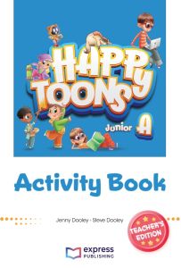 Happy Toons Junior A Activity Book Teacher's Edition (with Digibook App)