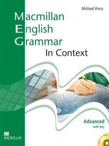 MACMILLAN ENGLISH GRAMMAR IN CONTEXT ADVANCED  STUDENT'S BOOK &#43; CDROM WITH KEY