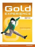 Gold Experience B1&#43; Companion