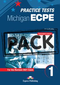 New Practice Tests for the Michigan ECPE 1 for the Revised 2021 Exam - Teacher's Book (with DigiBooks App)