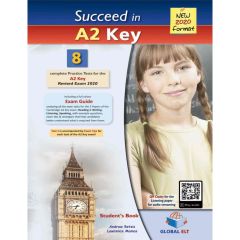 SUCCEED IN A2 KEY 8 PRACTICE TESTS SELF STUDY EDITION NEW 2020 FORMAT
