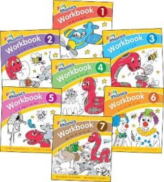 Jolly Phonics Workbooks 1-7:In precursive Letters (British English Editions)