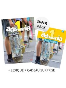SUPER PACK ADOMANIA 1 (Livre de l' eleve + Cahier d' Activitates  + LEXIQUE + CADEAU SURPRISE)