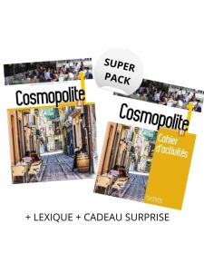 SUPER PACK COSMOPOLITE 1 (Livre de l' eleve + Cahier d' Activitates  + LEXIQUE + CADEAU SURPRISE)