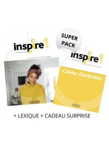 Inspire 1 Super Pack (Livre de l' eleve + Cahier d' Activitates  + LEXIQUE + CADEAU SURPRISE)