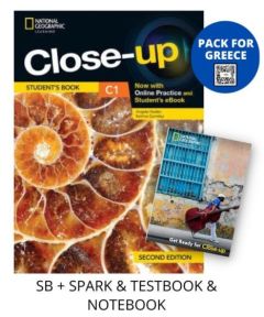 CLOSE-UP C1 PACK FOR GREECE (Student's Book + SPARK & TESTBOOK & NOTEBOOK)