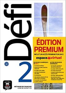 Défi 2, livre de l'élève &#43; CD Édition premium