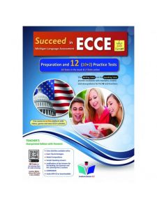 Succeed In Michigan ECCE 12 Practice Tests 2021 Format - Teacher's Book