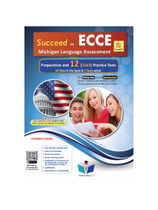 Succeed In Michigan ECCE 12 Practice Tests 2021 Format