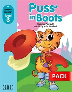 Puss In Boots - Student's Book (With CD-ROM) British & American Edition (Primary Readers)