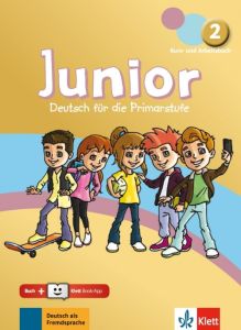 Junior 2, Kurs- und Arbeitsbuch &#43; Online-Hörmaterial &#43; Klett Book-App-Code (για 12μηνη χρήση)