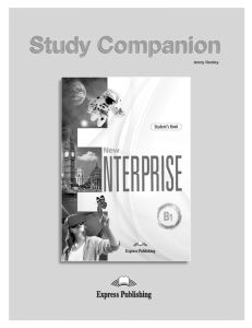 New Enterprise B1 - Study Companion