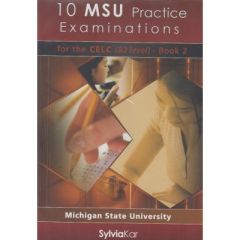 10 MSU Practice Examinations for the CELC Book 2 - 5 CDs UPDATED 2020 FORMAT