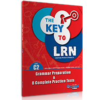 The Key to LRN C2 Grammar Preparation & 8 Complete Tests