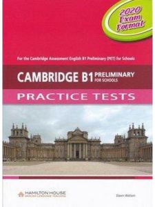 Cambridge B1 PRELEMINARY FOR SCHOOLS Practice Tests Student's Book with key - 2020 Exam Format  (Μόνο Απαντήσεις)