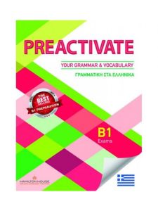 PREACTIVATE YOUR GRAMMAR   VOCABULARY B1 GREEK EDITION Student's Book WITH KEY