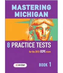 MASTERING MICHIGAN ECPE  BOOK 1 PRACTICE TESTS STUDENT'S BOOK