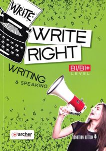 WRITE RIGHT! 1/ B1- B1&#43; STUDENT'S BOOK 2021