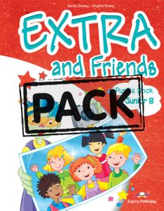 EXTRA AND FRIENDS JUNIOR B ieBOOK PACK 2 (GREECE) (Pupil’s book, MULTI-ROM PAL, iebook , Zachary cross -platform game)