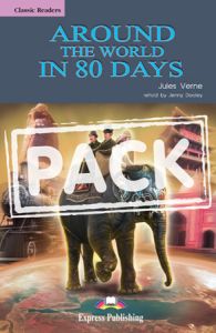 AROUND THE WORLD IN 80 DAYS PACK WITH AUDIO CD (CLASSIC LEVEL 2)