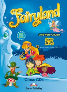 FAIRYLAND JUNIOR A&#43;B ONE-YEAR COURSE CLASS CD's (SET OF 4) (GREECE)