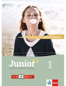Junior 1 Neu, Kurs- und Arbeitsbuch mit Audios und Videos online + Klett Book-App-Code (12μηνη χρήση)