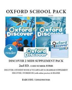 Oxford Discover 2 (2nd Edition) MIDI SUPPL. PACK (Student's Book&#43;Workbook & online practice.&#43; vocabulary & Grammar) - 03846