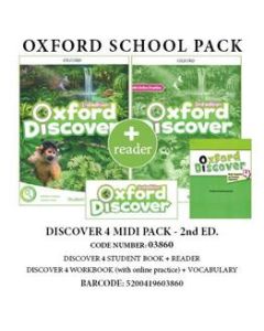 Oxford Discover 4 (2nd Edition) MIDI SUPPLEMENT (Student's Book &#43; Workbook With Online Practice &#43; Vocabulary & Grammar Supplement &#43; PAC)