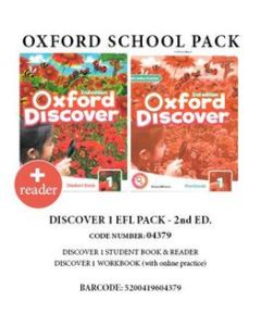 Oxford Discover 1 (2nd Edition) PACK EFL - 04379