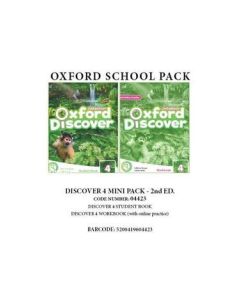 OXFORD DISCOVER 4 PACK MINI (INCL. SB + WBK WITH ONLINE PR.)