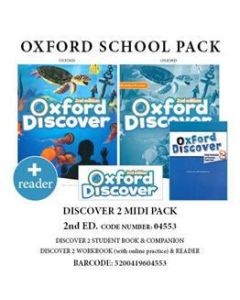 Oxford Discover 2 (2nd Edition)  PACK MIDI (Student's Book &#43; Workbook &#43; Companion &#43; Reader) - 04553