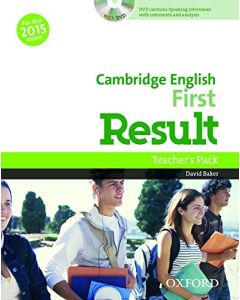 CAMBRIDGE ENGLISH FIRST RESULT TCHR'S (&#43; DVD) (2014)