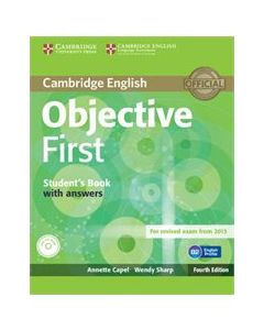 OBJECTIVE FIRST STUDENT'S BOOK (&#43; CD-ROM) WITH ANSWERS 4TH EDITION