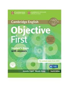 OBJECTIVE FIRST STUDENT'S BOOK PACK WITH ANSWERS (&#43; CD (2) &#43; CD-ROM) 4TH EDITION